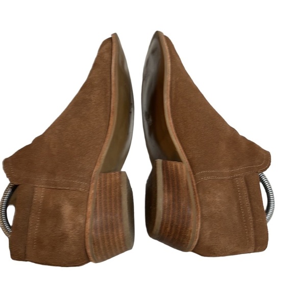 STEVE Madden Chestnut Suede Ankle Bootie SZ 8 - Picture 5 of 8
